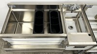 NSF Stainless S Combination Cocktail Station 78 ins FS30UH121224