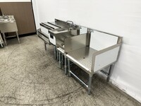 NSF Stainless S Combination Cocktail Station 78 ins FS30UH121224