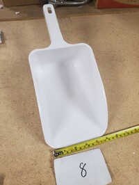 [Parts]SK-219 Plastic Ice Scoop White