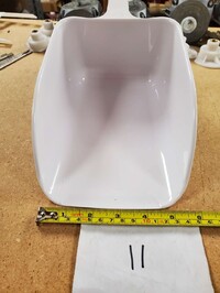 [Parts]SK-219 Plastic Ice Scoop White