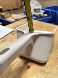 [Parts]SK-219 Plastic Ice Scoop White