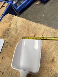 [Parts]SK-219 Plastic Ice Scoop White