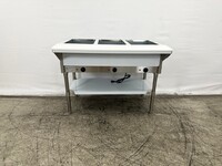 ETL 3 plate warmer and dry steam table 120v NH-3-120