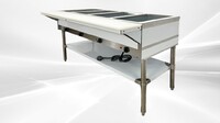 ETL 4 plate warmer and dry steam table 110v NH-4-120