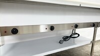 ETL 4 plate warmer and dry steam table 110v NH-4-120