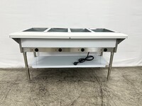 ETL 4 plate warmer and dry steam table 110v NH-4-120