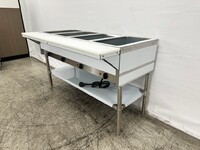 ETL 4 plate warmer and dry steam table 110v NH-4-120