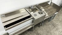 NSF Stainless S Combination Cocktail Station 84 ins FS30182412
