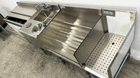NSF Stainless S Combination Cocktail Station 84 ins FS30182412