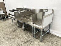 NSF Stainless S Combination Cocktail Station 84 ins FS30182412