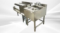 NSF Stainless S Combination Cocktail Station 60 ins FS301218