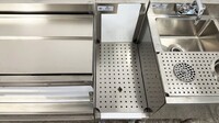 NSF Stainless S Combination Cocktail Station 60 ins FS301218