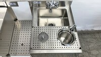 NSF Stainless S Combination Cocktail Station 60 ins FS301218
