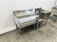 NSF Stainless S Combination Cocktail Station 60 ins FS301218