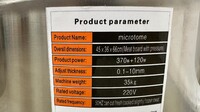 Commercial Multifunctional fresh meat slicer XS220