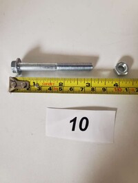 8×7 long Screw With Nut Hardware