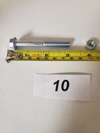 8×7 long Screw With Nut Hardware