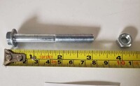 8×7 long Screw With Nut Hardware