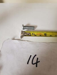 [Parts] Flat Head Hex/Allen Bolt's 1 ins
