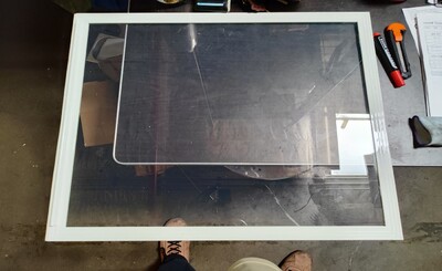 [Parts] BQL-222 Glass Door 24.5*21.5