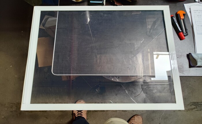 [Parts] BQL-222 Glass Door 24.5*21.5