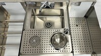 NSF 72 ins Stainless S Combination Cocktail Station FS30121812