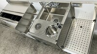 NSF 72 ins Stainless S Combination Cocktail Station FS30121812