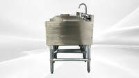 NSF 60 ins Stainless S Combination Cocktail Station FS24121212
