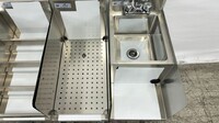 NSF 60 ins Stainless S Combination Cocktail Station FS24121212