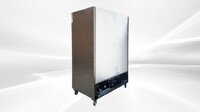 NSF 2 Glass Door Stainless Steel Commercial Refrigerator KR-49BG