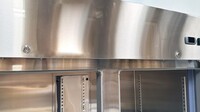 NSF 2 Glass Door Stainless Steel Commercial Refrigerator KR-49BG