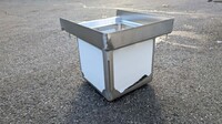 77 ins food truck 3+1 Compartment Sink SK-77-HS+C3