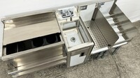 NSF Stainless S Combination Cocktail Station 60 ins FS24UH121212