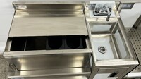 NSF Stainless S Combination Cocktail Station 60 ins FS24UH121212