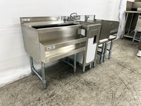 NSF Stainless S Combination Cocktail Station 60 ins FS24UH121212