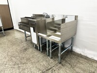 NSF Stainless S Combination Cocktail Station 60 ins FS24UH121212