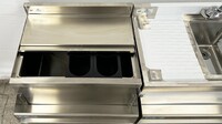 NSF Stainless Steel Combination Cocktail Station 72 ins FS243612