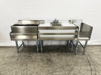 NSF Stainless Steel Combination Cocktail Station 72 ins FS243612