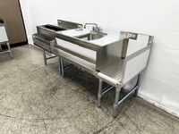 NSF Stainless Steel Combination Cocktail Station 72 ins FS243612