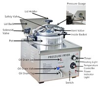 Commercial Electric Table-top Pressure Fryer YXDT-16
