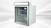 NSF 88L Table Top Glass Display Freezer SD92A