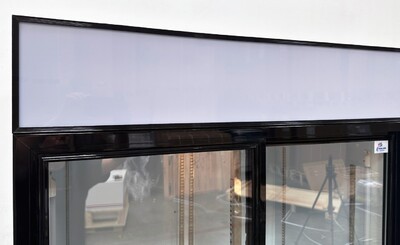 NSF 44 ins Double Sliding Door Upright Cooler GSC-35