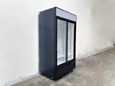 NSF 44 ins Double Sliding Door Upright Cooler GSC-35