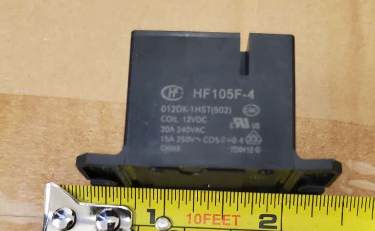 [Parts] CF-WD30-K21 Power Relay HF-105F-4
