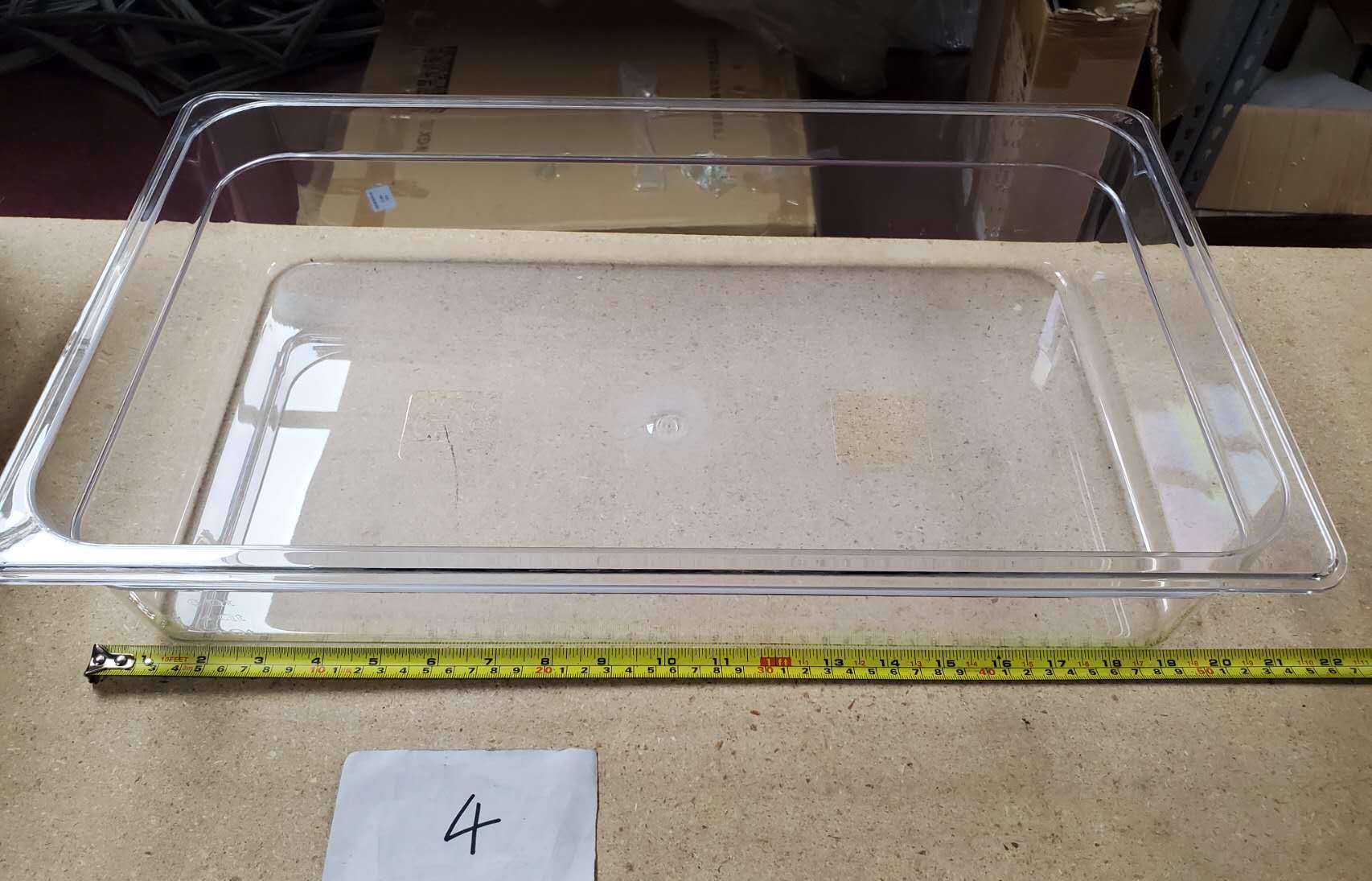 [Parts] Plastic Food Tray 1/1 22*12*3 ins