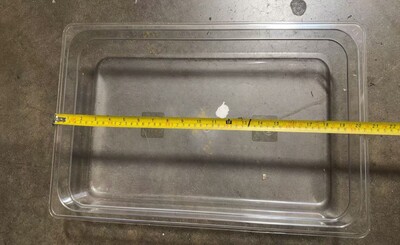 [Parts] Plastic Food Tray 1/1 22*12*3 ins