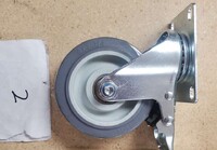 [Parts] D55R-GS2 Swivel Wheels With Brake 4×1 1/4
