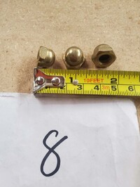 [Parts] Brass Round Screw Cap /Nut