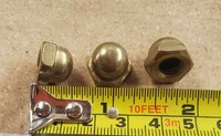 [Parts] Brass Round Screw Cap /Nut