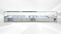 NSF  10 Pans Salad ShowcaseSandwich Prep Table CS-2000